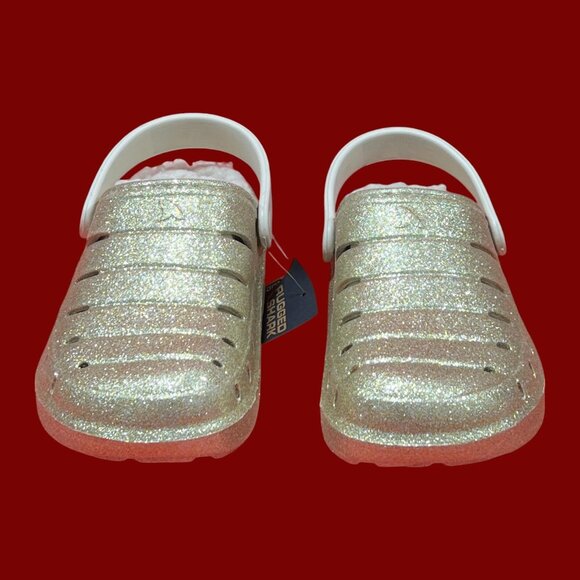 Rugged Shark - Unisex Kids Casual Lined - Clogs - Gold - 12 - Picture 2 of 14